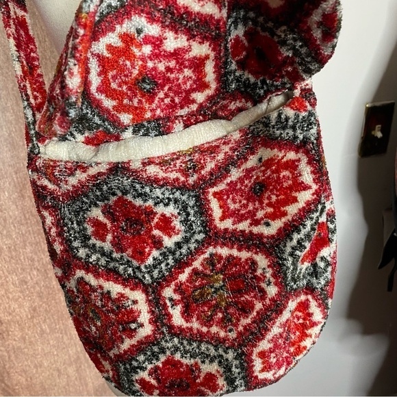 Vintage Floral Flap Crossbody Bag - Picture 6 of 6